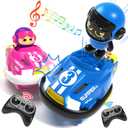 2 Pack RC Cars Toys for Ages 2-4 Toddlers|Remote Control Bumper Cars Toys for Ages 5-7 Kids|Birthday Gift for 3 4 5 6 7 8 Year Old Boys