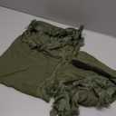 Anluoer Queen Comforter Set - Olive Green Tassel Boho Bed in a Bag 7 Piece with Lightweight Soft Fringe Bedding Sets with 1 Comforter, 2 PillowShams, 2 Pillowcases, 1 Flat Sheet, 1 Fitted Sheet