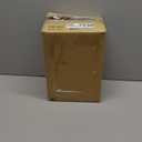 simplehuman 4.5 Liter Bathroom Trash Can, White Steel