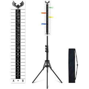 Scoreboard with Eagle Graphic, Being Collapsible & Sturdy Corn Hole Scoreboard Stand, Very Portable and Easy to Set up, Score Keeper for Yard Games, Tailgate Parties