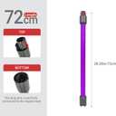 Dyson Quick Release Wand,Tube for V7 V8 V10 V11 V15, Purple