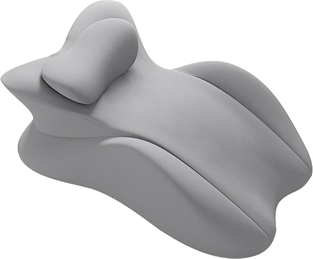 Wedge Pillow for Couples Intimacy, Ergonomic Memory Foam Support Cushion for Spine, Hip & Back Alignment, Positioning Pillow with Removable Cover for Adult Bed, Lounge, Reading & Relaxation