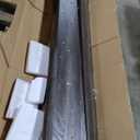 Signature Design by Ashley Drystan Rustic Queen Panel Bed, Sconce LED Lights, USB Ports and Nailheads, Foundation or Box Spring Needed, Dark Brown & Gray