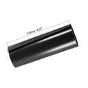uxcell Battery Wrap, 210mm Flat Width 133mm Dia 1m PVC Heat Shrink Tube Wraps for Big Battery Pack Black