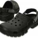 Crocs Unisex Adult Offroad Sport Clogs, Black/Graphite, 10 Men/12 Women