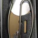 Brushed Nickel Hand Towel Holder Stand, 13 Inch Free-Standing Towel Rack, SUS304 Stainless Steel Towel Bar Rack Stand, Tower Bar for Bathroom Kitchen Vanity Countertop 