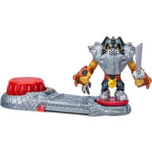 Legends of Akedo Ninja Bosses, Golden Lion Prideheart, 3 Inch Tall Battling Warrior Figure with 360 Attack Spin Action, Double Defense Armor Pops Off When Struck, 2 New Ninja Bosses to Collect
