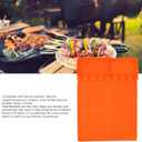Topyond Silicone Grill Mat, 8 Slots Heat Resistant Griddle