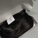R REEWES FASHION Black Wig Long Layered Synthetic Hair Wigs for Women with Bang for Daily Party Use (W6237#2)