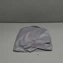 Obstal Fitted Round Table Cloth, Reversible Waterproof Stain Resistant Elastic Stretch Tablecloth, Wipe Clean Table Cover for Outdoor/Indoor Use, Fits Round Tables up to 30" - 36" Diameter, Grey