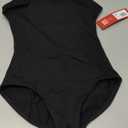 Capezio girls High-neck Tank Leotard (6-8, Black)