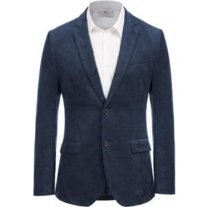 PJ PAUL JONES Mens Corduroy Blazer Jackets Slim Fit Two Button Casual Sports Coat, 2XL