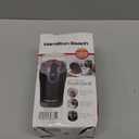 Hamilton Beach Fresh Grind Electric Coffee Grinder for Beans, Spices and More, Stainless Steel Blades, Removable Chamber, Makes up to 12 Cups, Black