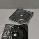 2 Pack 8 Inch Heavy Duty Bar Stool Swivel Replacement, 550lbs Capacity Swivel Mechanism Plate for Furniture, Seat Swivel Base Bar Stool Swivel Mount Plate, Ball Bearing Swivel Boat Seat, Black