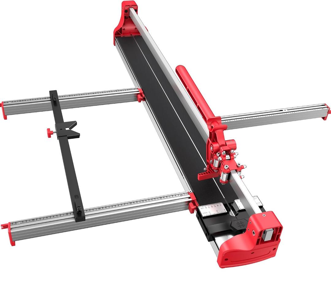 SHIJING 48-inch Manual Tile Cutter,48 inch,Porcelain Ceramic Tile Cutter with Tungsten Carbide Cutting Wheel,Tile cutter