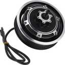 10 Inch Electric Scooter HUB Motor, 48V 1000W Noiseless Electric Brushless Disc Brake Hub Motor Aluminum Alloy Wheel Hub Motor for Electric Bikes, Electric Scooters, Folding
