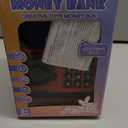 Refasy Piggy Bank Cash Coin Can ATM Bank Electronic Coin Money Bank for Kids Age 3-12, Money Savings Box Mini ATM Coin Bank Toys Gifts for 3 4 5 6 7 8 9 10 11 12 Year Old Boys Girls (Red)