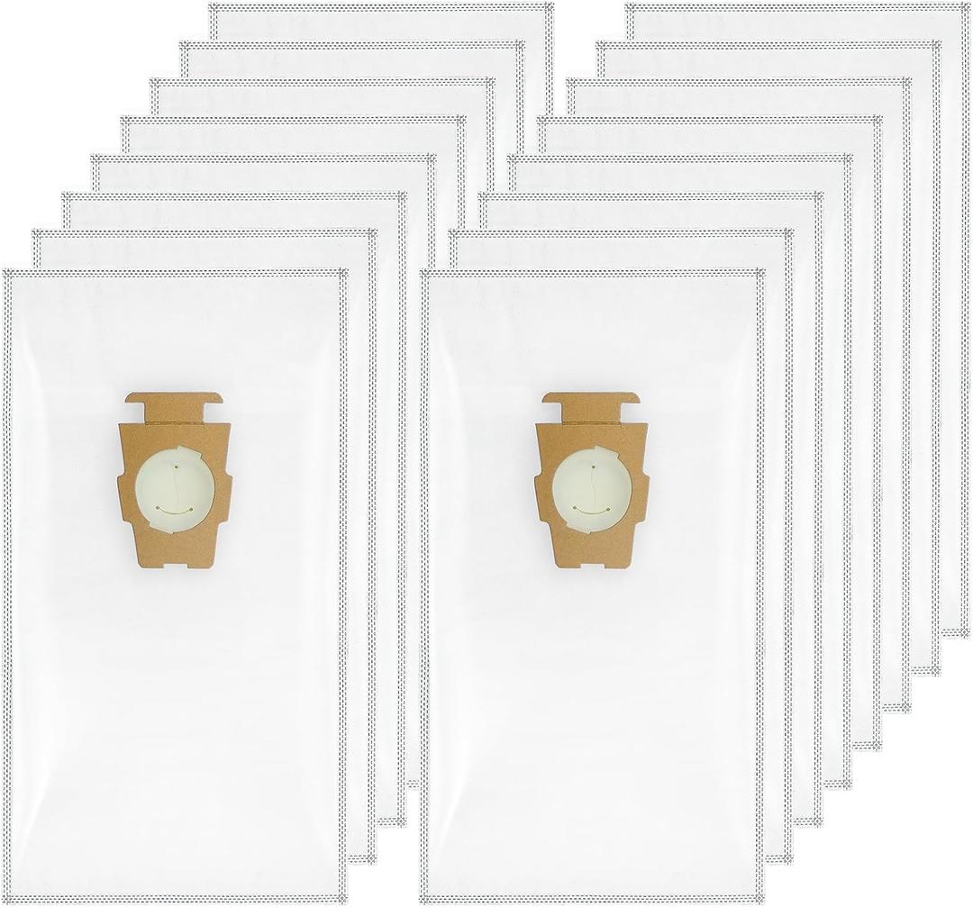 15 Pack Vacuum Cleaner Dust Bag Replacement for Kirby Part 205811 204814 204811 Compatible with Kirby All Generation & Sentria Vacuum Models by PETOX