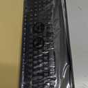 Logitech MK345 Wireless Keyboard and Mouse Combo with Palm Rest, 2.4 GHz USB Receiver, Compatible with PC, Laptop, Black