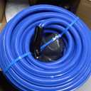 SZFY 100FT Heated Water Hose for RV,Heated Drinking Water Hose with Thermostat,Lead and BPA Free,1/2" Inner Diameter,Temperatures Down to -40°F Self-Regulating,Blue Appearance