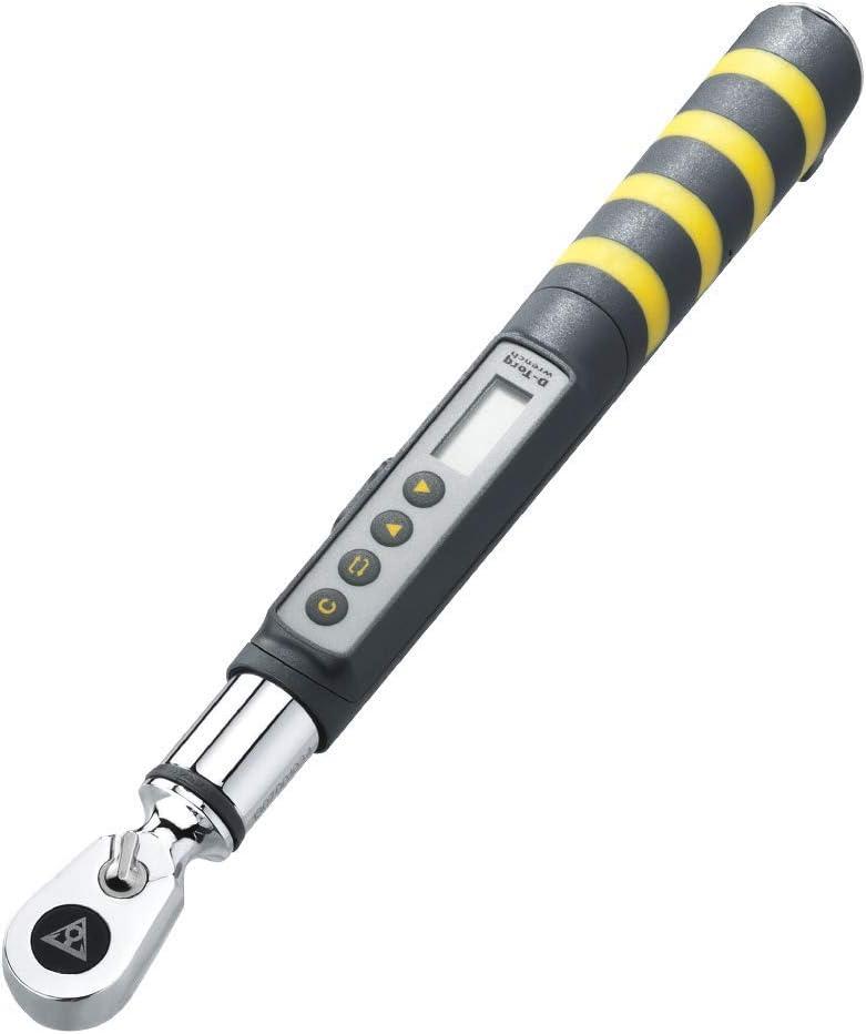 TOPEAK D-Torq Digital Bike Torque Wrench, Silver, Grey