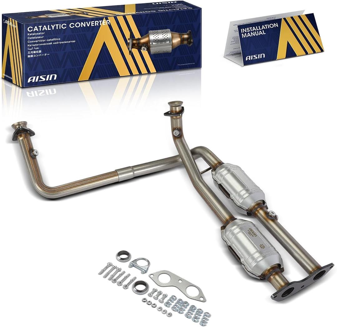 AISIN AFTERMARKET CCTGM-00522 EPA Compiant Front & Rear Catalytic Converter