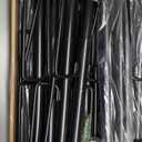 6 Pack 10 ft Heavy Duty Metal String Light Poles Adjustable Outdoor Lighting Stand for Patio,Backyard,Garden,Party & Wedding Rustproof & Sturdy with Hooks