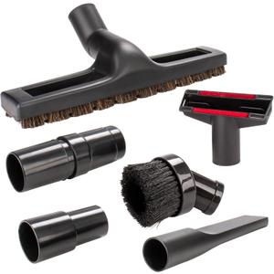 6Pcs For Shop Vac Attachments and Shark Vacuum Attachments Replacement Soft Horsehair Shark Hard Floor Attachment with Vacuum Brush Attachment and Vacuum Hose Adapter