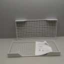 WALMANN 2 Pack Garage Wall Shelf, 23.5" x 12" Wall Mounted Storage Shelves for Garage, Closet, Laundry Room, Heavy Duty Wall Shelving, Holds Up to 65 Lbs(White)