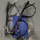 IBOANN Chic & Comfy Blue Light Glasses for Women - 3-Pack Round Frames, Screen-Ready Style with UV Protection Coating (*A1 Light Black & Leopard & Transparent)