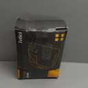 Tefici Electric Heated Blanket Throw, Super Cozy Soft 2-Layer Flannel 50" x 60" Heated Throw with 3 Heating Levels & 4 Hours Auto Off, Machine Washable, ETL&FCC Certified, Home Office Use,Black