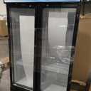 Beverage Cooler Commercial Refrigerator 30.3 Cu.Ft. Glass Door Display Refrigerator with LED Light, 10 Shelves, Display Commercial Beverage Refrigeratorfor Restaurant Cafe Bar Store (30.3 Cu.Ft.)