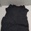 Pink Queen Swimsuit Coverup for Women 2025 Crochet Long Sleeve Hollow Out Mesh Knit Beach Cover Up Size M