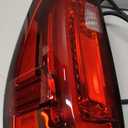 Lochnchn LED Tail Light Assembly Compatible with 2019-2024 GMC Sierra 1500/2500HD/3500HD,Left Driver Side Taillights Rear Lamp with Signature Brake Light Replace# 84565921 GM2800310