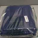 Ivissy Braided Runner Rug 2x8 Ft Washable Runners for Hallways Kitchen Runner Rug Rubber Backed Cotton Entryway Runner Indoor, Woven Floor Carpet for Hall Kitchen Bedroom, Royal Blue/Navy