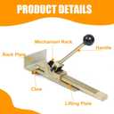 CNQLIS 2 PCS Flooring Jacks for Hardwood Floors, Professional Hardwood Floor Jack and Positioning Tool, Hardwood Floor Installation Jack for Straightening and Installing Wood and Laminate Flooring