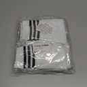 CUBACO Kids Soccer Socks Knee High Tube Boys Girls 4 Pair Socks 7-13 Years Old Suitable Baseball Football Sports Training