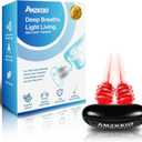 Red Light Therapy for Nose - LED Nasal Device for Sinus Relief & Dry Nose Comfort, USB Rechargeable Light Therapy for Nasal Support, Portable Design for Home, Office, and Travel Use