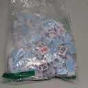 American Mahjong Tile Set Cute 166 Blue Mahjong Tiles 1.2-inch Travel Mahjong Game Set