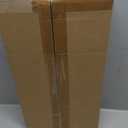 Dual Monitor Stand with Built-in Power Outlet, Vertical Stack Freestanding Monitor Mount for 13-32 inch Flat Curved Computer Screen, Metal Base, Height Adjustable, Max VESA 100x100mm