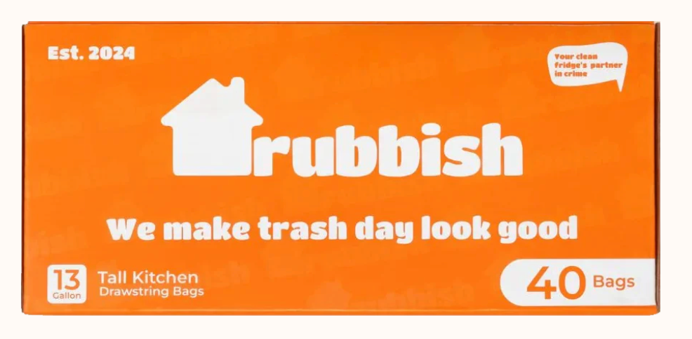 Rubbish Home 13 Gallon Compostable Drawstring Trash Bags (40 CT)
8 oz