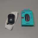 Logitech M185 Wireless Mouse, 2.4GHz with USB Mini Receiver, 12-Month Battery Life, 1000 DPI Optical Tracking, Ambidextrous PC/Mac/Laptop - Swift Grey