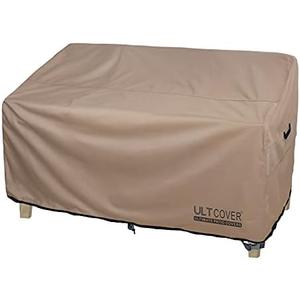 ULTCOVER Waterproof Outdoor Deep Seat Sofa Bench Cover 76W x 40D x 35H inch Patio Furniture Couch Cover