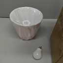 Kids Table Lamp, Adorable 14 Inch Castle Style Kids Desk Lamp, Pink Bedside Lamp Ideal for Girls Bedroom Decor, Includes LED Bulb