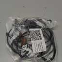 1-Up One-Handed Hair Tie (Black Double Loop) 3-pack