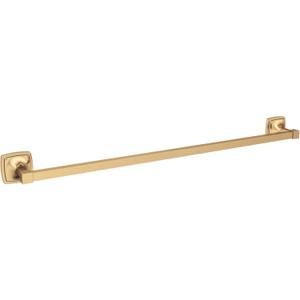 Amerock BH36094CZ | Champagne Bronze Towel Bar | 24 in (610 mm) Towel Rack | Stature | Bathroom Towel Holder | Bathroom Hardware | Bath Accessories (24 in. Towel Bar)