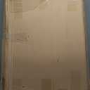 Kate 5x6.5ft(1.5x2m) Collapsible Backdrop White Black Twist Flex Folding Pop up Backgrounds for Photoshoot, Headshots Photo, Video Calls