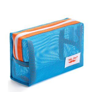 Mr. Pen- Mesh Pencil Case, Blue, Mesh Zipper Pouch Bags with Zipper Pouches for Organization, Cosmetic Bag, Purse Pouch