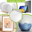 Bubble Pouches Wrap, Clear Not Self-Seal Bubble Out Bags with Double Walled Cushioning, Ideal for Packing, Shipping, Storage, Moving (50PCS-6x8Inches)