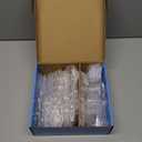 Amazon Basics Disposable Clear Assorted Cutlery Set, Premium Quality, 192 Count, Large Combo Pack Forks, Spoon and Knives